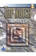 Papel TOP NOTCH FUNDAMENTALS A STUDENT'S AND WORKBOOK PEARSON (C/CD)