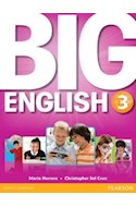 Papel BIG ENGLISH 3 STUDENT'S BOOK PEARSON (AMERICAN ENGLISH)