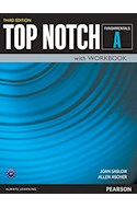 Papel TOP NOTCH FUNDAMENTALS A STUDENT'S AND WORKBOOK PEARSON (3 EDITION)