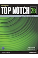 Papel TOP NOTCH 2B STUDENT'S BOOK WITH WORKBOOK PEARSON (3 EDITION)