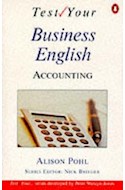 Papel TEST YOUR BUSINESS ENGLISH ACCOUNTING [TEST YOUR] (PENGUIN ENGLISH GUIDES)