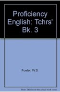Papel PROFICIENCY ENGLISH 3 TEACHER'S BOOK