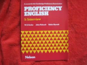 Papel PROFICIENCY ENGLISH 5/INTERVIEW