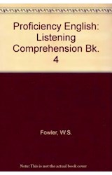 Papel PROFICIENCY ENGLISH 4/LISTENING COMPREHENSION