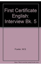 Papel FIRST CERTIFICATE ENGLISH 5: INTERVIEW
