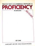 Papel PRACTICE TES F C C OF PROFICIENCY IN ENGLISH SET ONE