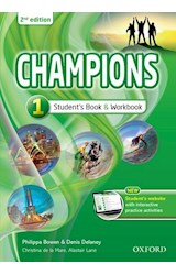 Papel CHAMPIONS 1 STUDENT'S BOOK & WORKBOOK (WITH STARMAN) (2ND EDITION)