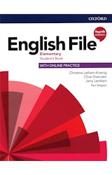 Papel ENGLISH FILE ELEMENTARY STUDENT'S BOOK OXFORD (4 EDITION) (WITH ONLINE PRACTICE)
