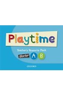 Papel PLAYTIME TEACHER'S RESOURCE PACK STARTER A & B (BIG STORY BOOKS + MONKEY PUPPET + DVD) (CAJA)