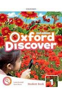 Papel OXFORD DISCOVER 1 STUDENT BOOK OXFORD (2ND EDITION) (WITH ONLINE PRACTICE)
