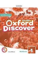Papel OXFORD DISCOVER 1 WORKBOOK OXFORD (2ND EDITION) (WITH ONLINE PRACTICE)