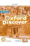 Papel OXFORD DISCOVER 3 WORKBOOK OXFORD (2ND EDITION) (WITH ONLINE PRACTICE)