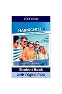 Papel HARMONIZE 4 STUDENT BOOK OXFORD [B1+] WITH DIGITAL PACK (NOVEDAD 2023)