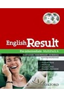 Papel ENGLISH RESULT PRE INTERMEDIATE MULTIPACK A (WITH STUDE  NT'S DVD + MULTIROM)