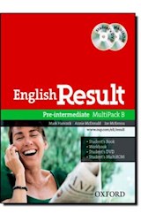Papel ENGLISH RESULT PRE INTERMEDIATE MULTIPACK B (WITH STUDE  NT'S DVD + MULTIROM)