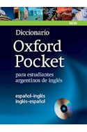 Papel DICCIONARIO OXFORD POCKET PARA ESTUDIANTES ARGENTINOS DE INGLES ESPAÑOL/INGLES INGLES/ESPA
