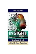 Papel INSIGHT UPPER INTERMEDIATE STUDENT BOOK OXFORD [2 EDITION] (WITH ONLINE PRACTICE)