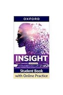 Papel INSIGHT ADVANCED STUDENT BOOK OXFORD [2 EDITION] (WITH ONLINE PRACTICE)