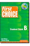 Papel FIRST CHOICE B STUDENT BOOK