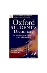Papel OXFORD STUDENT'S DICTIONARY FOR LEARNERS USING ENGLISH TO STUDY OTHER SUBJECTS (C/CD ROM)
