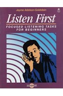 Papel LISTEN FIRST STUDENT BOOK