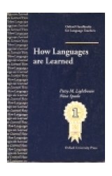 Papel OXFORD HANDBOOKS FOR LANGUAGE HOW LANGUAGES ARE LEARNED
