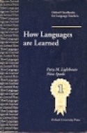 Papel OXFORD HANDBOOKS FOR LANGUAGE HOW LANGUAGES ARE LEARNED