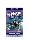 Papel METRO 3 STUDENT BOOK & WORKBOOK OXFORD (2 EDITION) (WITH DIGITAL PACK)