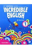 Papel INCREDIBLE ENGLISH 1 CLASS BOOK OXFORD (2ND EDITION)