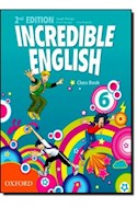 Papel INCREDIBLE ENGLISH 6 CLASS BOOK (2ND EDITION)