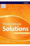 Papel SOLUTIONS UPPER INTERMEDIATE STUDENT'S BOOK OXFORD (THIRD EDITION) (OXFORD EXAM SUPPORT) (NOV. 2018)