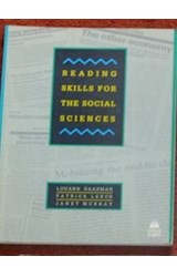 Papel READING SKILLS FOR THE SOCIAL SCIENCES