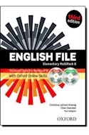 Papel ENGLISH FILE ELEMENTARY MULTIPACK B (STUDENT'S BOOK B + WORKBOOK B) (THIRD EDITION) (RUSTICA)