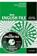 Papel NEW ENGLISH FILE INTERMEDIATE TEACHER'S BOOK CON CD ROO