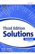Papel SOLUTIONS ADVANCED WORKBOOK OXFORD (THIRD EDITION) (NOVEDAD 2019)