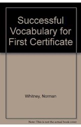 Papel SUCCESSFUL VOCABULARY FOR FIRST CERTIFICATE