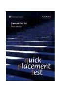 Papel QUICK PLACEMENT TEST PAPER AND PEN TEST