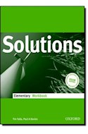 Papel SOLUTIONS ELEMENTARY WORKBOOK
