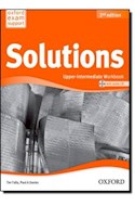 Papel SOLUTIONS UPPER INTERMEDIATE WORKBOOK (WITH AUDIO CD) (2ND EDITION)