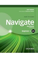 Papel NAVIGATE BEGINNER A1 WORKBOOK OXFORD (WITHOUT KEY + AUDIO CD INCLUDED)