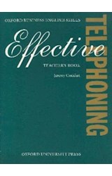 Papel EFFECTIVE TELEPHONING TEACHER'S BOOK