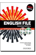 Papel ENGLISH FILE ELEMENTARY MULTIPACK A (STUDENT'S BOOK A /  WORKBOOK A) (THIRD EDITION) (2 CDS