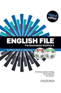 Papel ENGLISH FILE PRE INTERMEDIATE MULTIPACK A (STUDENT'S BOOK A + WORKBOOK A) (3 EDITION)