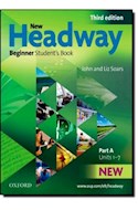 Papel NEW HEADWAY BEGGINER STUDENT'S BOOK PART A (UNITS 1-7)  (THIRD EDITION)