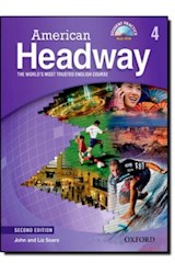 Papel AMERICAN HEADWAY 4 STUDENT'S BOOK (WITH STUDENT PRACTICE MULTI ROM) (SECOND EDITION)