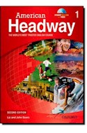 Papel AMERICAN HEADWAY 1 STUDENT'S BOOK (WITH STUDENT PRACTICE MULTI ROM) (SECOND EDITION)