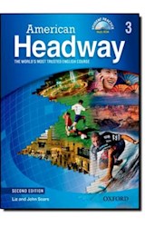 Papel AMERICAN HEADWAY 3 STUDENT'S BOOK (WITH STUDENT PRACTICE MULTI ROM) (SECOND EDITION)