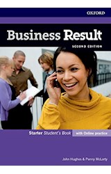 Papel BUSINESS RESULT STARTER STUDENT'S BOOK OXFORD (2 EDITION) (WITH ONLINE PRACTICE)