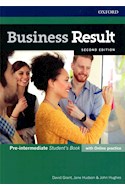 Papel BUSINESS RESULT PRE INTERMEDIATE STUDENT'S BOOK OXFORD (2 EDITION) (WITH ONLINE PRACTICE)