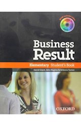 Papel BUSINESS RESULT ELEMENTARY STUDENT'S BOOK WITH DVD-ROM